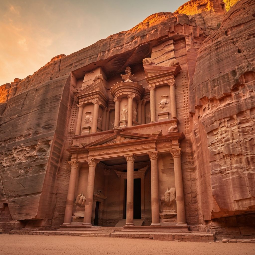خزنة البتراء في الأردن